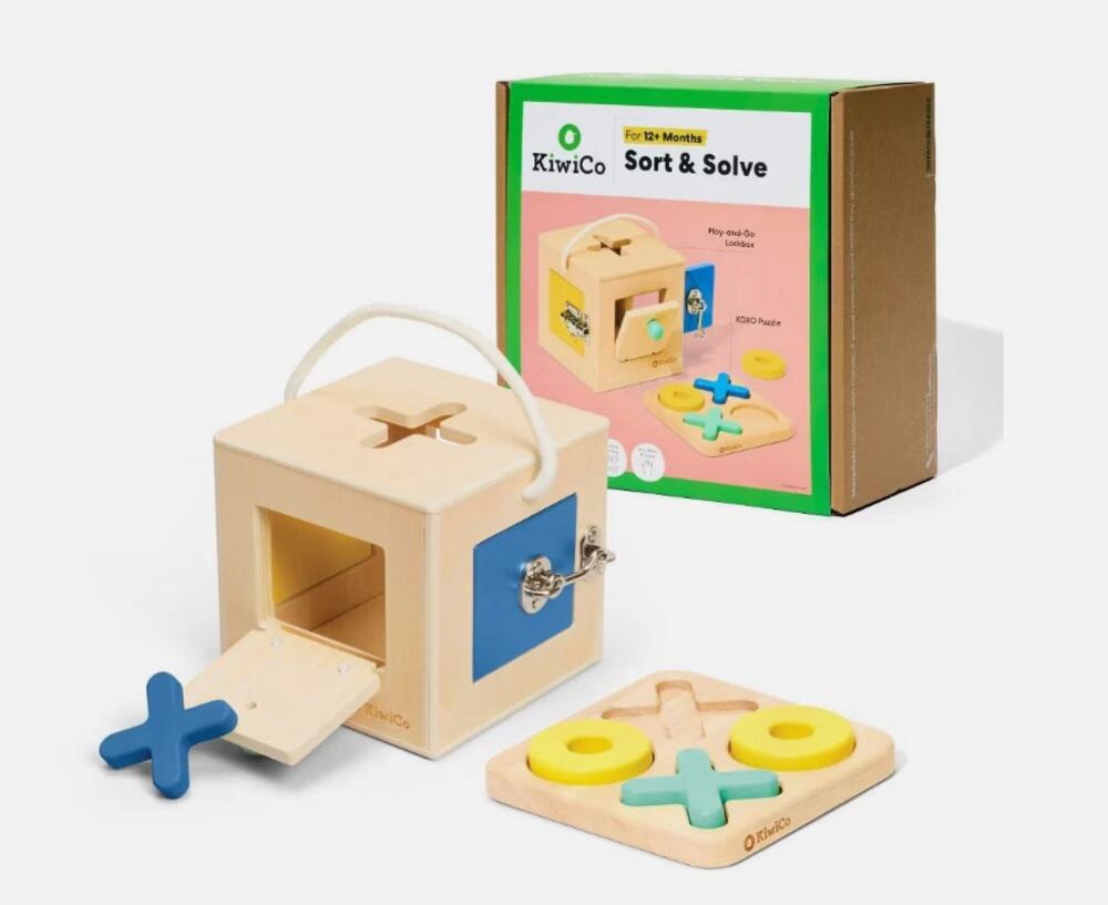 KiwiCo Activity Play Center 12m+ - Sort & Solve 6pc NWT
